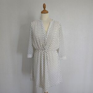 H&M Black and White Polka Dot Dress